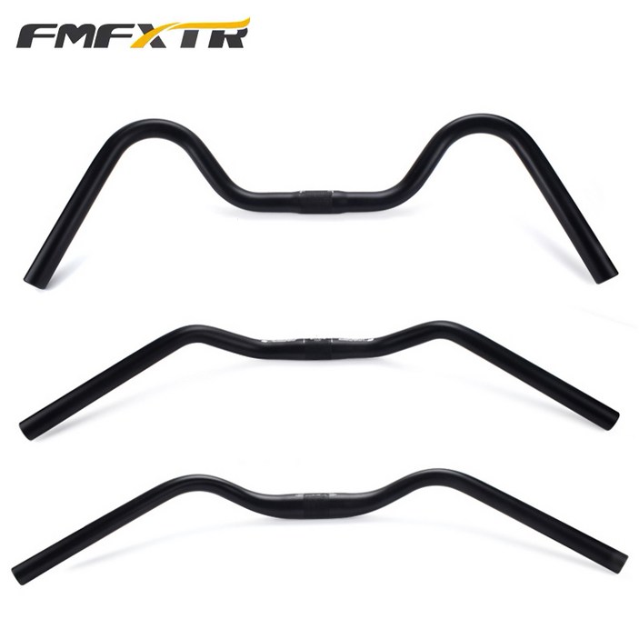 FMFXTR 자전거 핸들바 핸들 갈매기바 M바 숏 라이저바 31.8mm 25.4mm