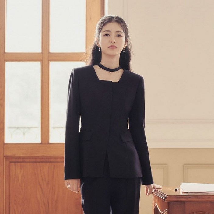 [국내매장품] 잇미샤 칼라리스 초커 타이 자켓 ITP9BJK600