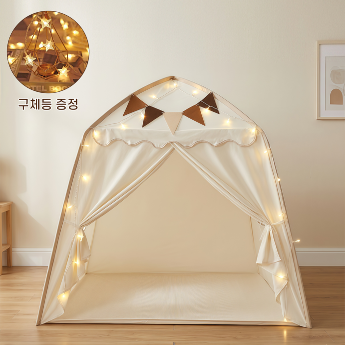 Leesheer  실내 원터치 텐트 휴대용 놀이텐트