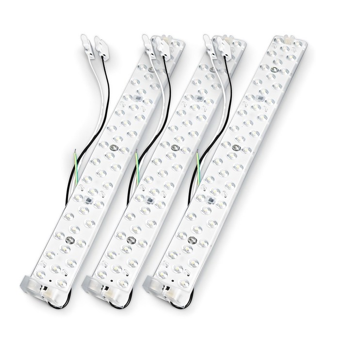 번개표 LED 모듈 리폼형 램프 조명 자석 30W 주광색 FPL 55W 대체용 3개입