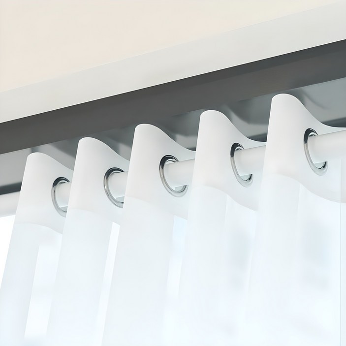 까사마루 커튼봉 + 고정 브라켓 3p