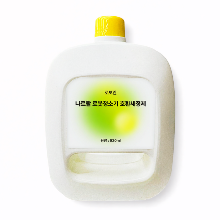 로보린 나르왈 프레오 X 울트라 전용세제 호환 로봇청소기 세정제 930ml, 1개, 로보린
