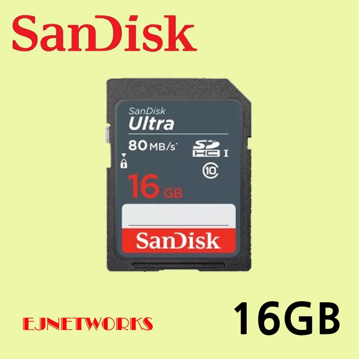 샌디스크 울트라 Class10 SDUNR  SDUNB SD메모리카드 카메라 네비게이션 노트북