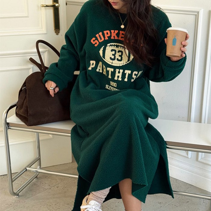 난닝구슈판브 뽀글이나염원피스