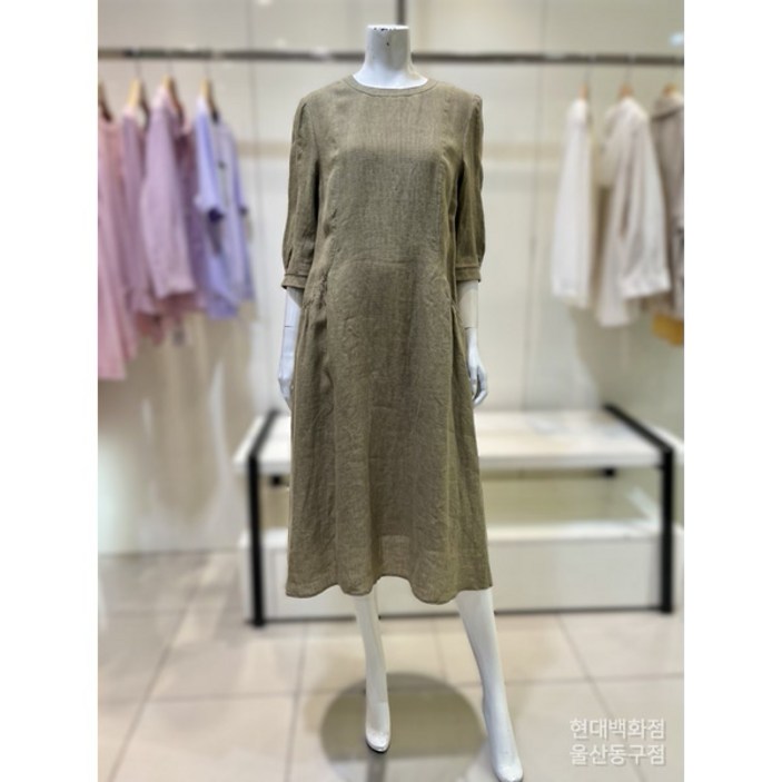 요하넥스 JH. 린넨 라운드 원피스 (J4B5D32)