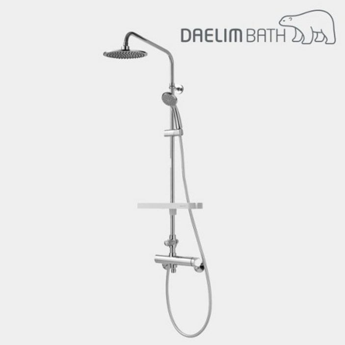 대림바스 DLB6211 선반형 레인 샤워 욕조 해바라기 수전 3WAY DLB6211 A9039별도옵션구매