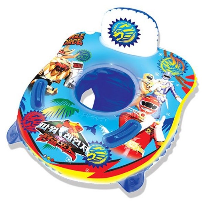 파워레인저 정글포스 우주선 보행기튜브(2011) 아기 유아동 수영장 물놀이용품