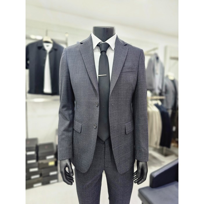 파렌하이트 F/W 차콜그레이 슬럽 울혼방 슬림정장F2315GYC_BP