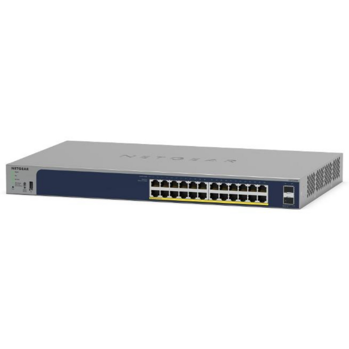 넷기어 GS724TPP 기가비트 PoE 이더넷 스마트 스위칭허브 24포트 2SFP 최대380W PoE스위치, GS724TPPv3