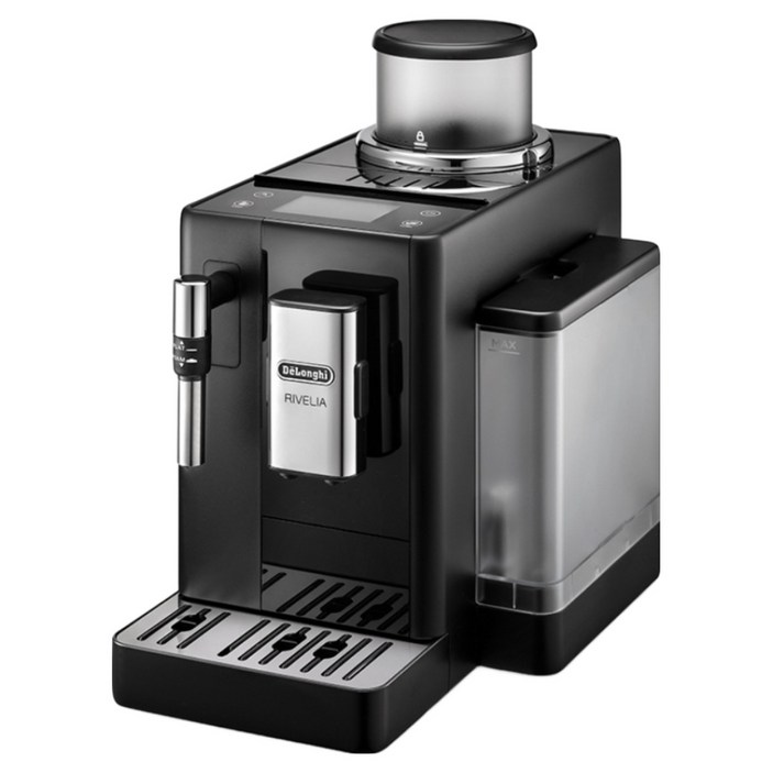 [카푸치노잔+원두]드롱기 프리미엄 전자동 커피머신 리벨리아 오닉스, KREXAM440.35.B