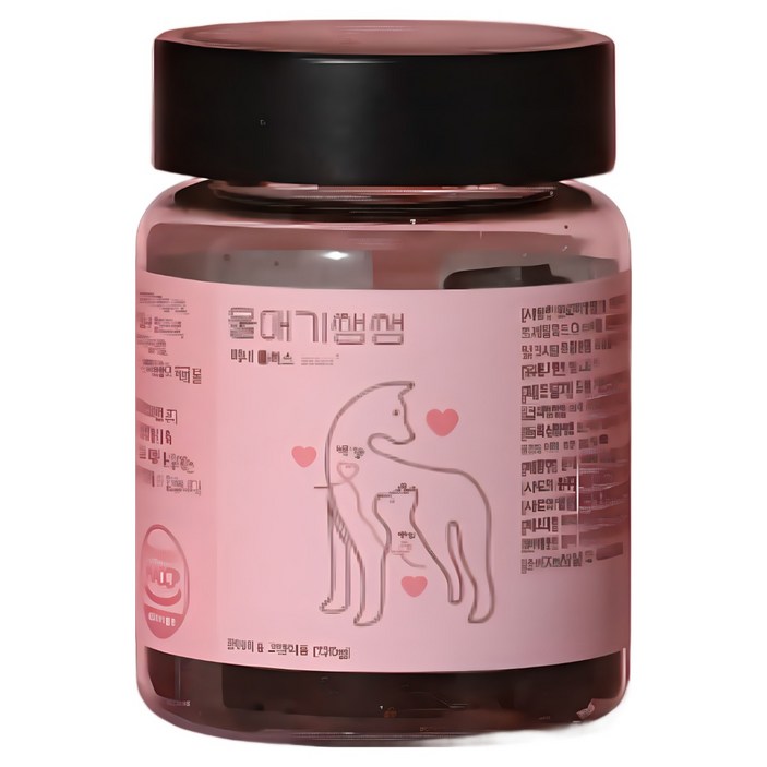 울애기쌩쌩 이너플러스 반려동물 종합영양제 기관지 심장 신장 간 케어, 60정, 종합영양제, 1개