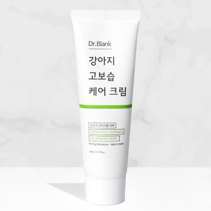 닥터블랭크 고보습 케어 강아지 크림 연고, 1개, 80ml 닥터블랭크 고보습 케어 강아지 크림 연고, 1개, 80ml