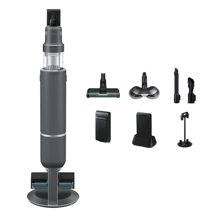 삼성전자 BESPOKE 제트 AI 무선 청소기 자가설치, VS28C973DRH, 새틴 차콜