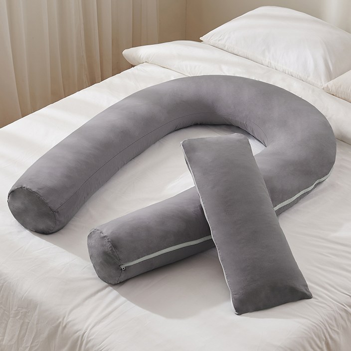 삼익가구 모노 U자형 커버분리형 바디필로우 + 레그필로우