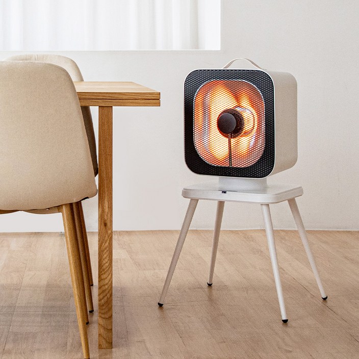 클래파 하이라이트 전기히터, BHH2000S, 화이트