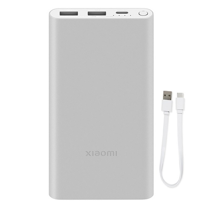 샤오미 고속 대용량 초고속 충전 휴대용 보조배터리 10000mAh 7세대 22.5W C타입