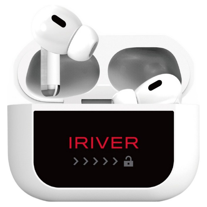 아이리버 무선 블루투스 이어폰, 화이트