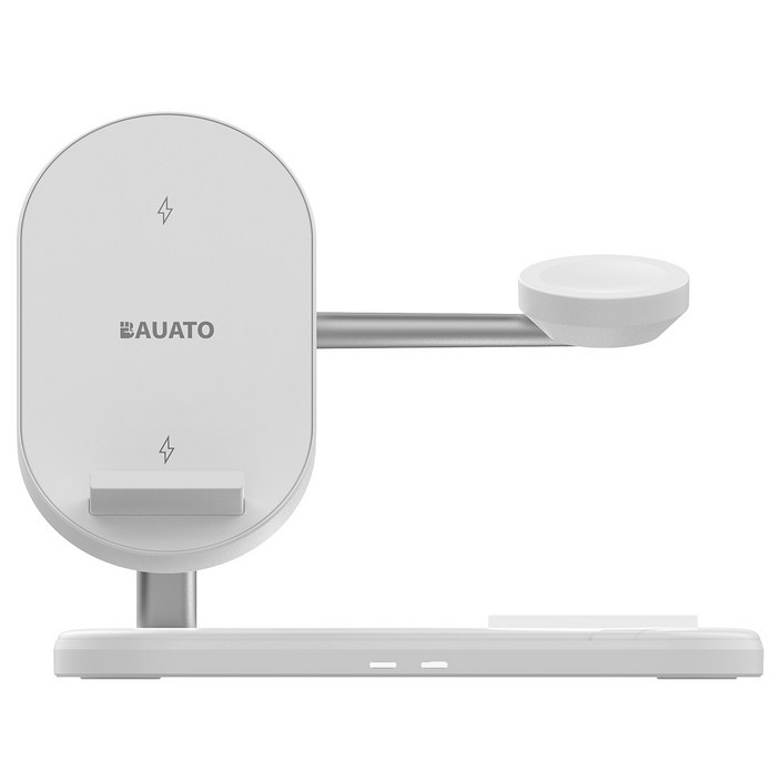 바우아토 듀얼 코일 3in1 애플 호환 무선충전기