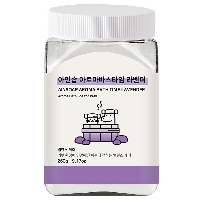 아인솝 아로마바스타임 라벤더 전용스푼, 260g, 1세트 아인솝 아로마바스타임 라벤더 전용스푼, 260g, 1세트