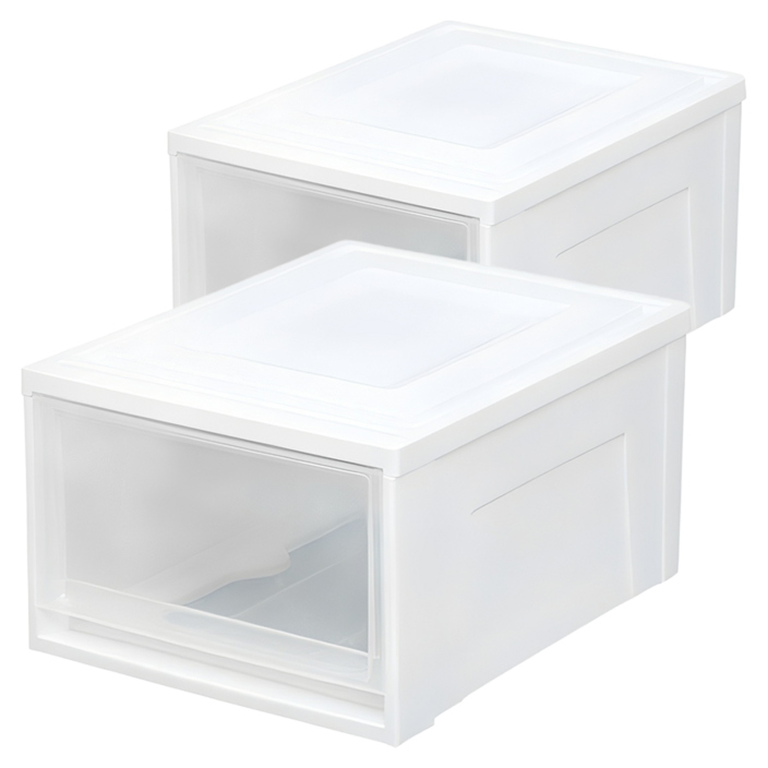 아이리스 국내생산 시스템 수납함 슬라이딩 서랍장 BC450