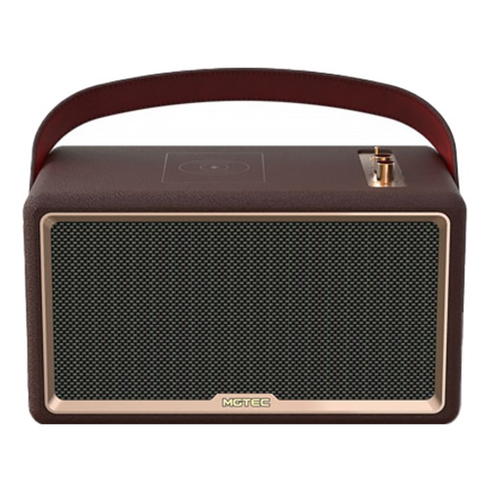 엠지텍 블루투스 스피커 MAJESTY7, MAJESTY7, 브라운