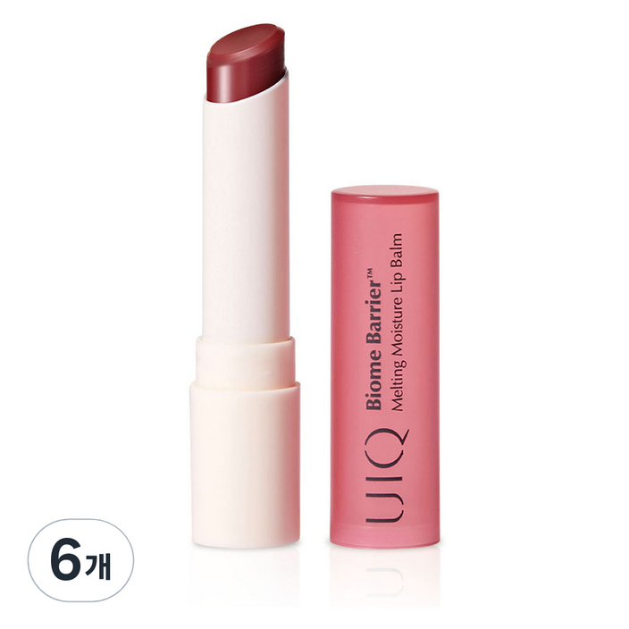 유이크 바이옴 베리어 멜팅 모이스처 립밤, 6개, 3.2g, 모브라이즈 유이크 바이옴 베리어 멜팅 모이스처 립밤, 6개, 3.2g, 모브라이즈