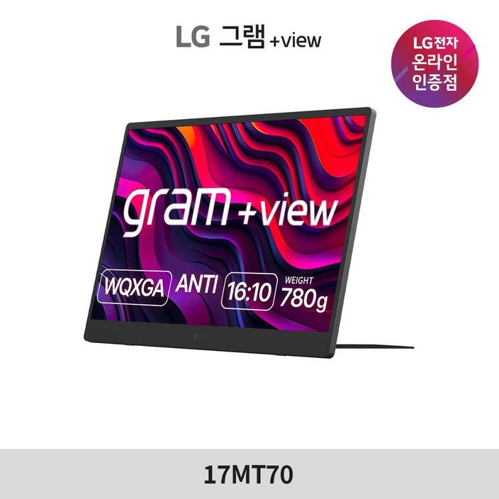 LG전자 WQXGA 그램 view 모니터