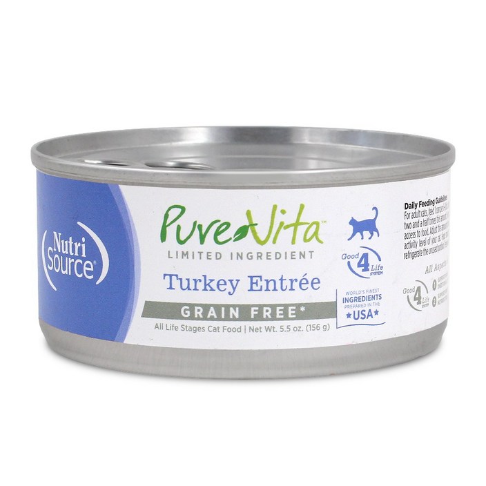 퓨어비타 앙트레 주식캔 고양이습식사료