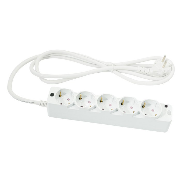 라맥스 IoT 스마트 멀티탭 고용량 콘센트 3구 5구 원격제어 16A 전체제어, 1개