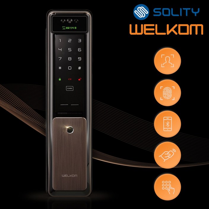 전국설치 솔리티 웰콤 신제품 얼굴안면인식 푸시풀 WSP2900A 카드키2개번호키 블루투스옵션 AI딥러닝기술 신속 정확한 얼굴인식100개 현관문 디지털도어락 즉시잠금, 웰콤 WSP2900A, 방문설치 전국설치 솔리티 웰콤 신제품 얼굴안면인식 푸시풀 WSP2900A 카드키2개번호키 블루투스옵션 AI딥러닝기술 신속 정확한 얼굴인식100개 현관문 디지털도어락 즉시잠금, 웰콤 WSP2900A, 방문설치