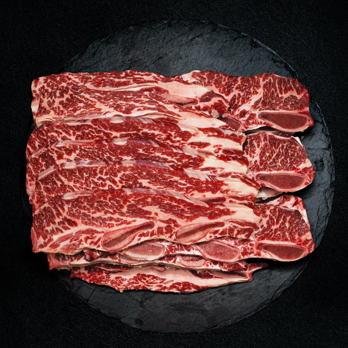 서초정육 프리미엄 CAB 등급 LA 꽃갈비 6,7,8번 꽃갈비, 프리미엄 마블링, 구이, 찜, 미국산, 지방 손질, 냉동 직발송, 2개, 2kg