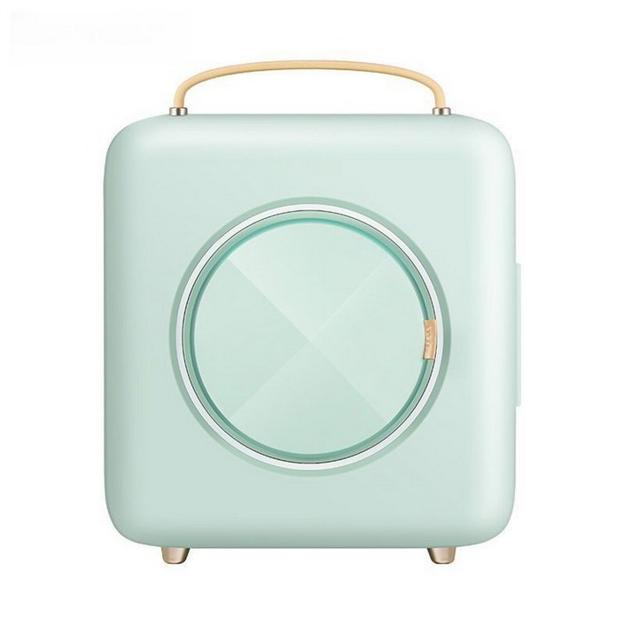 소형 화장품냉장고 저소음 9L 뷰티 보관 미니냉장고, 녹색