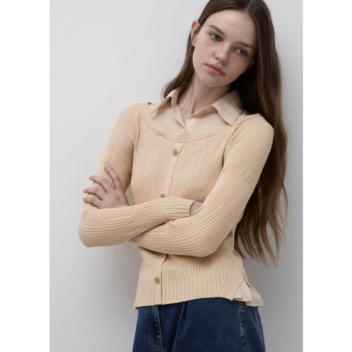 국내백화점 잇미샤 니트 착용감 활동성 편안한 넉넉한 딱맞는 예쁜 귀여운 러블리