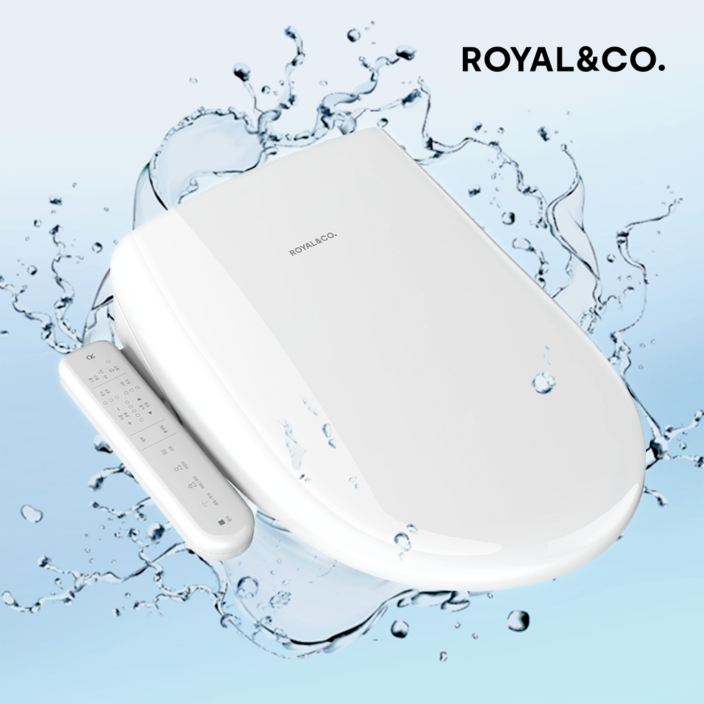 로얄앤코 필터없는 방수비데 RB1830 자동노즐세척, RB1830, 고객직접설치