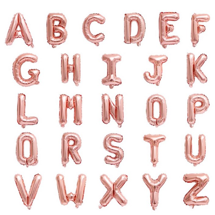 렛츠파티 이니셜풍선 숫자풍선 은박풍선 헬륨풍선 파티용품 이벤트풍선