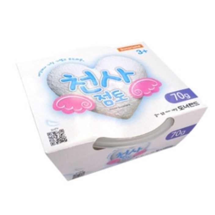 도너랜드 천사점토 벌크 아동용 점토 클레이, 단일색상, 24개