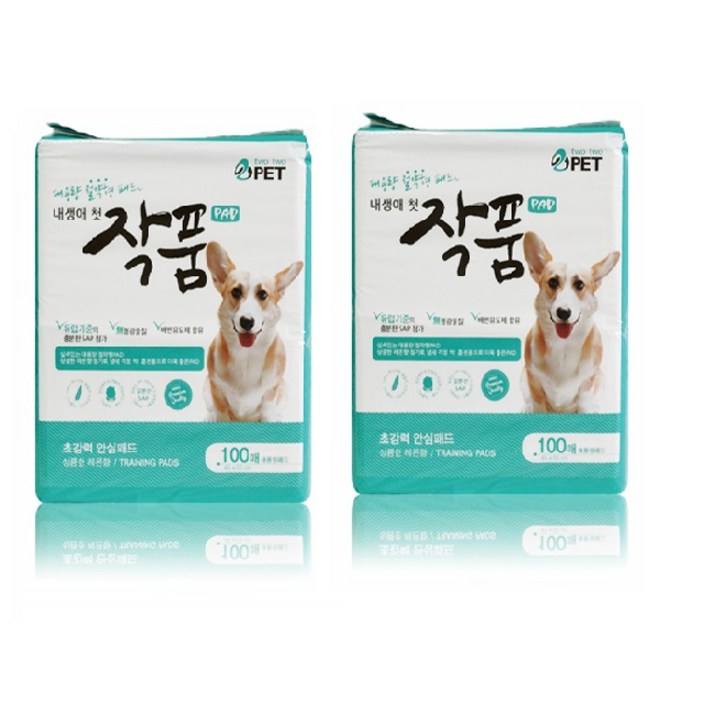 작품 강아지 배변패드 절약형45×55 100매 작품 강아지 배변패드 절약형45×55 100매