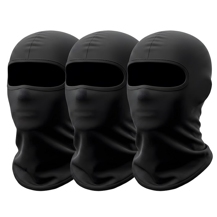 3set 여름 자외선차단 입체 쿨 바라클라바 자전거 오토바이 발라클라바