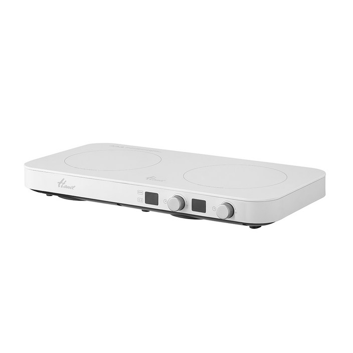 한일전기 2구 인덕션 HIC2800 더플레이트 화이트, 프리스탠딩, HIC2800