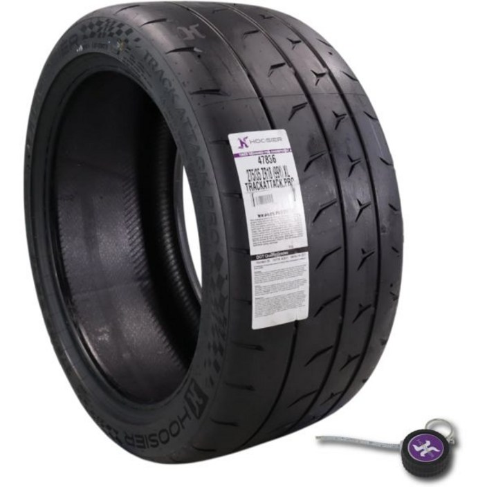 후지어 트랙어택 프로 레이싱 타이어 245 40ZR18 97Y XL 미국산 키체인으로 트랙 및 스트리트 레이싱을 위해 설계된 고성능 자동차