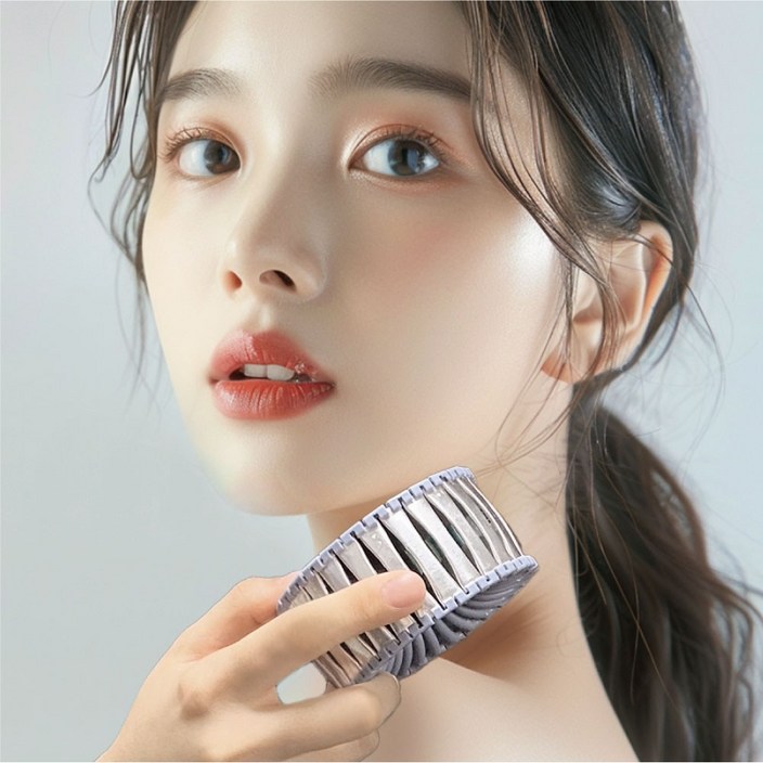 피부열에 냉기아라 냉각 아이스 쿨링기 페이스롤러 피부마사지 진정 주름 탄력 개선 쿨러 냉 마사지기, 1개