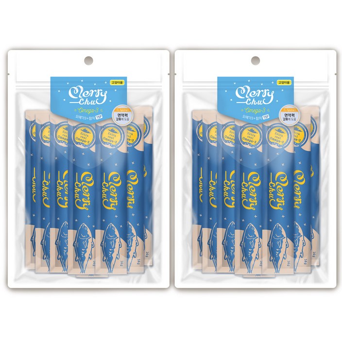 네츄럴 코어 메리츄 대용량 츄르 14g 30개입