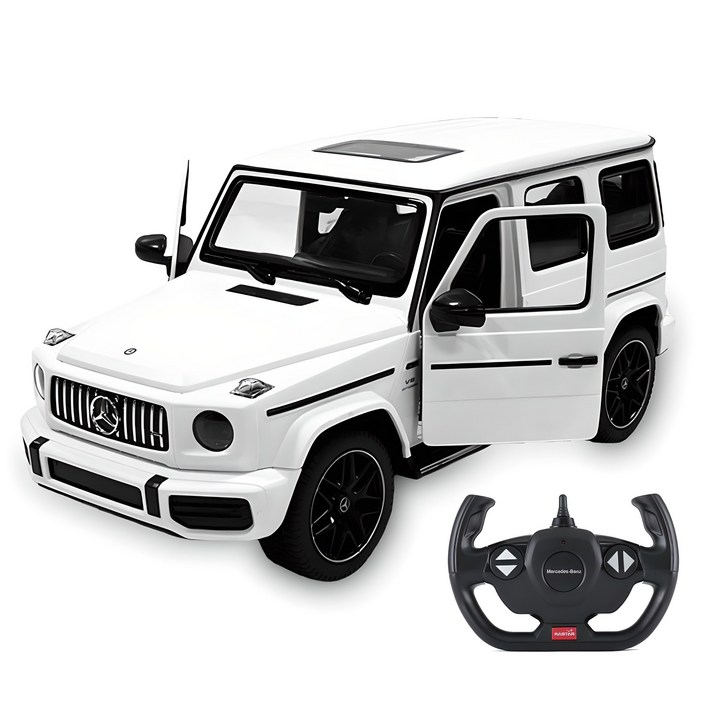 벤츠 지바겐 G63 AA타입 114 RC카, 화이트, 1개