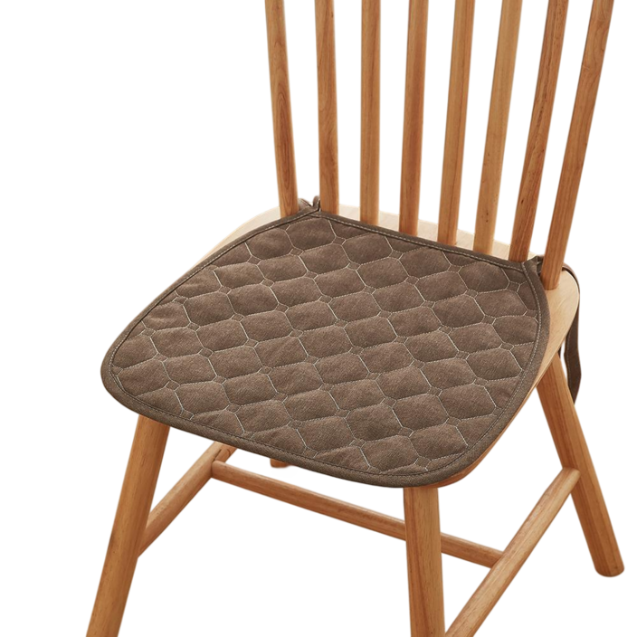 미끄럼방지 식탁 의자 방석  누빔 방석