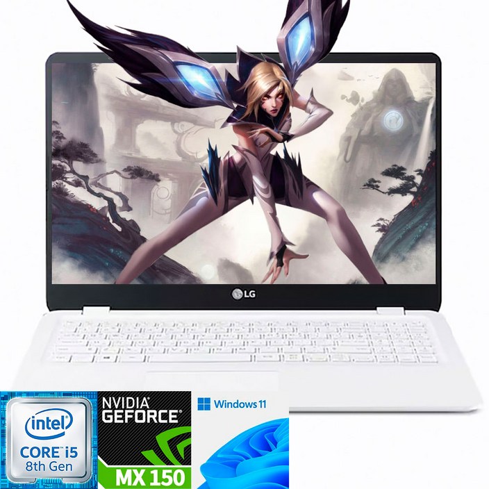 LG전자 울트라PC 15U590 FHD 15인치 게이밍 노트북 i5-8265U/16G/SSD 1T/MX150/윈11