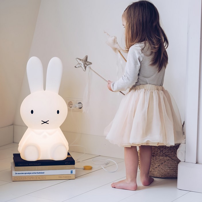 miffy 미피  토끼 무드등 무선 7색조명변화 토끼등 KC 거실 분위기 조명 침실 수면등 아기 수유등 캐릭터 취침등 귀여운 스탠드 인테리어 집들이 선물 28CM,50CM,80CM