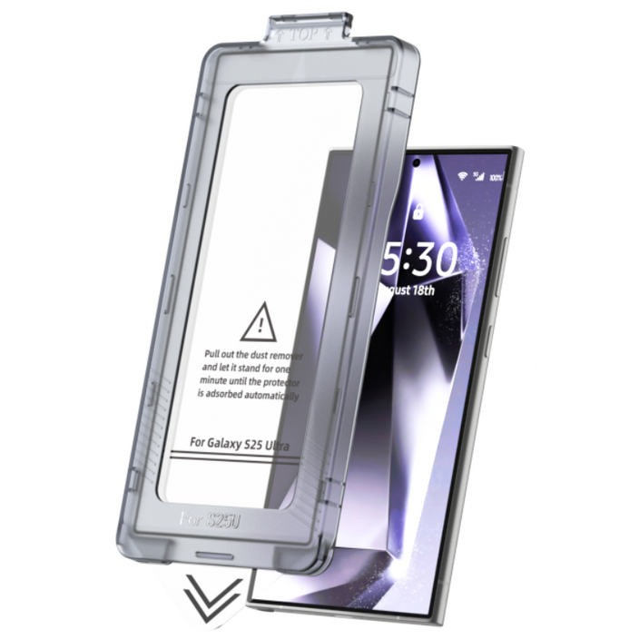 코커 1초부착 원터치 아이폰17 실크글라스 강화유리 액정보호필름, 2개