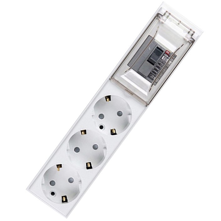 이어지다 고용량 배선차단 멀티탭 3구 OSB323