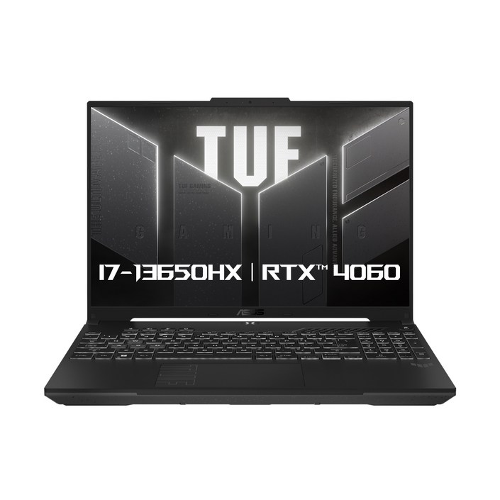 에이수스 2024 TUF 게이밍 F16 14 코어i7 인텔 13세대 지포스 RTX 4060, Mecha Gray, 512GB, 16GB, Free DOS, FX607JVQT213