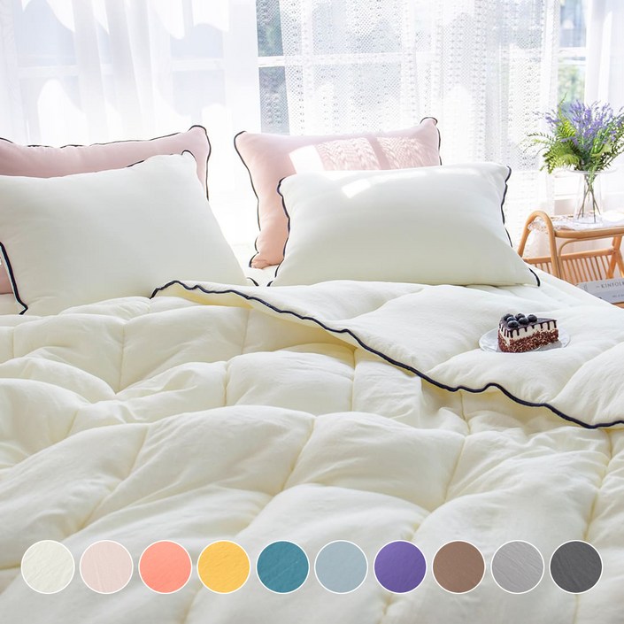 그래이불 국내 제조 롤링팝 워싱 리버서블 차렵이불 세트